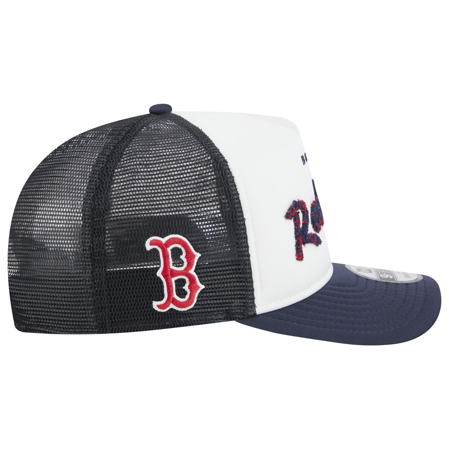 New Era Red Sox F1 9FIFTY A-Frame Cap - Men's - Chalk White/Navy