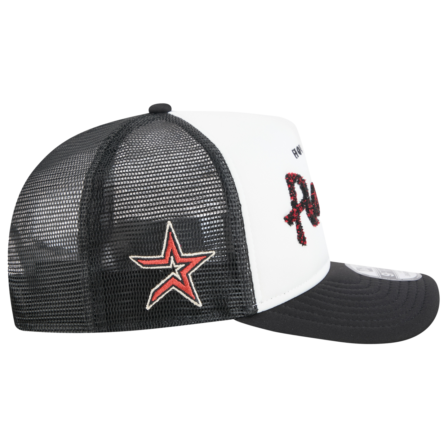 New Era Astros F1 9FIFTY A-Frame Cap - Men's - Black/Chalk White