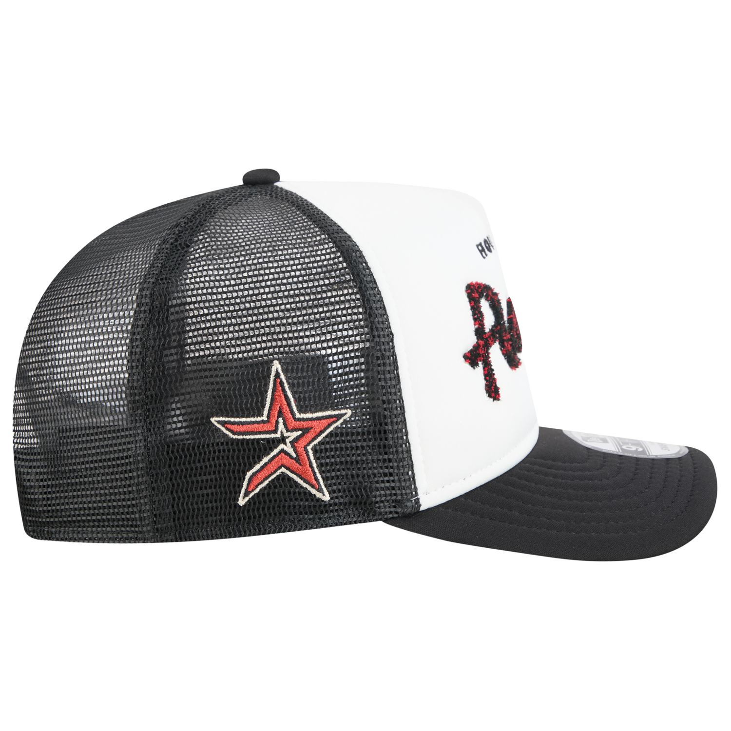New Era Astros F1 9FIFTY A-Frame Cap - Men's - Black/Chalk White