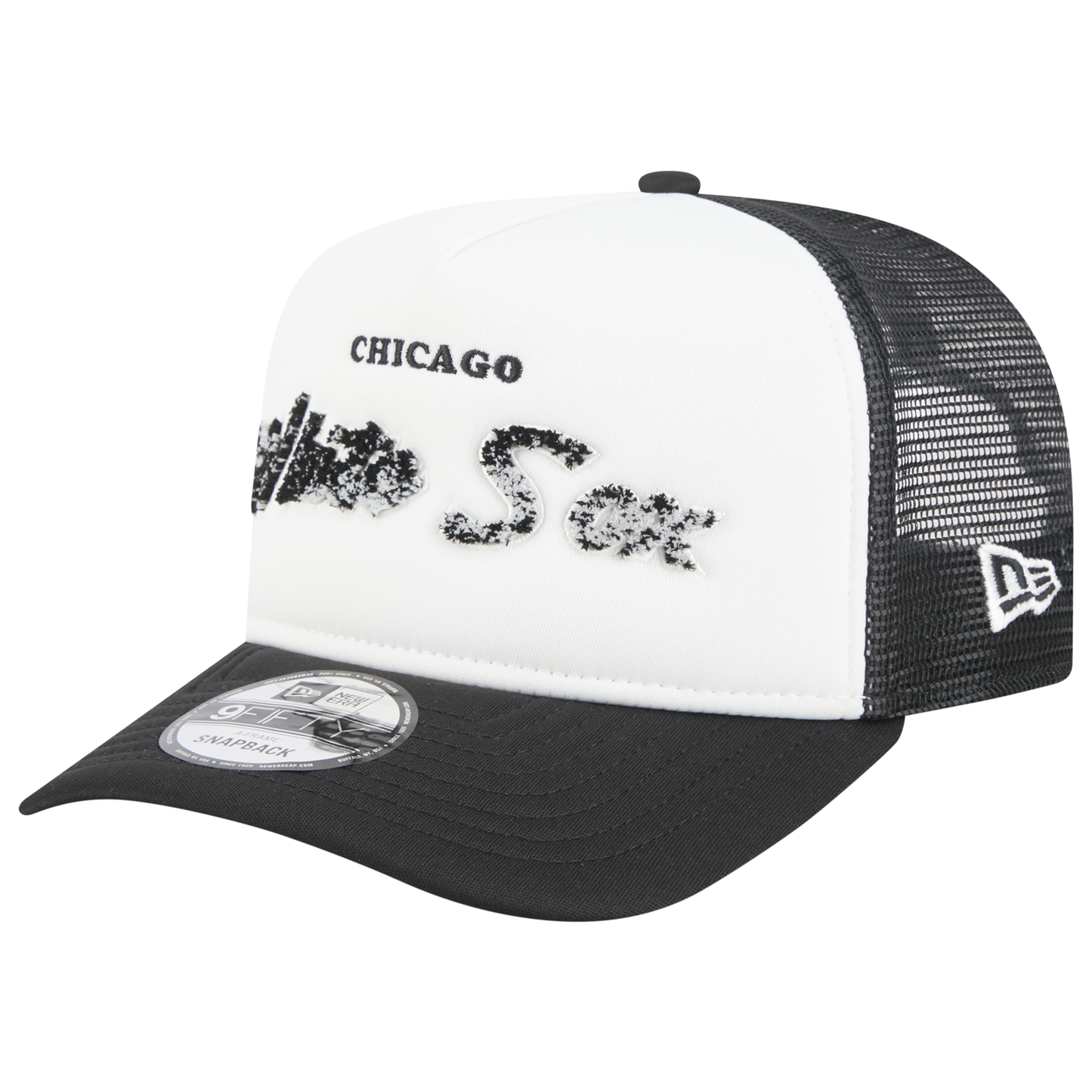 New Era White Sox F1 9FIFTY A-Frame Cap - Men's - Chalk White/Black