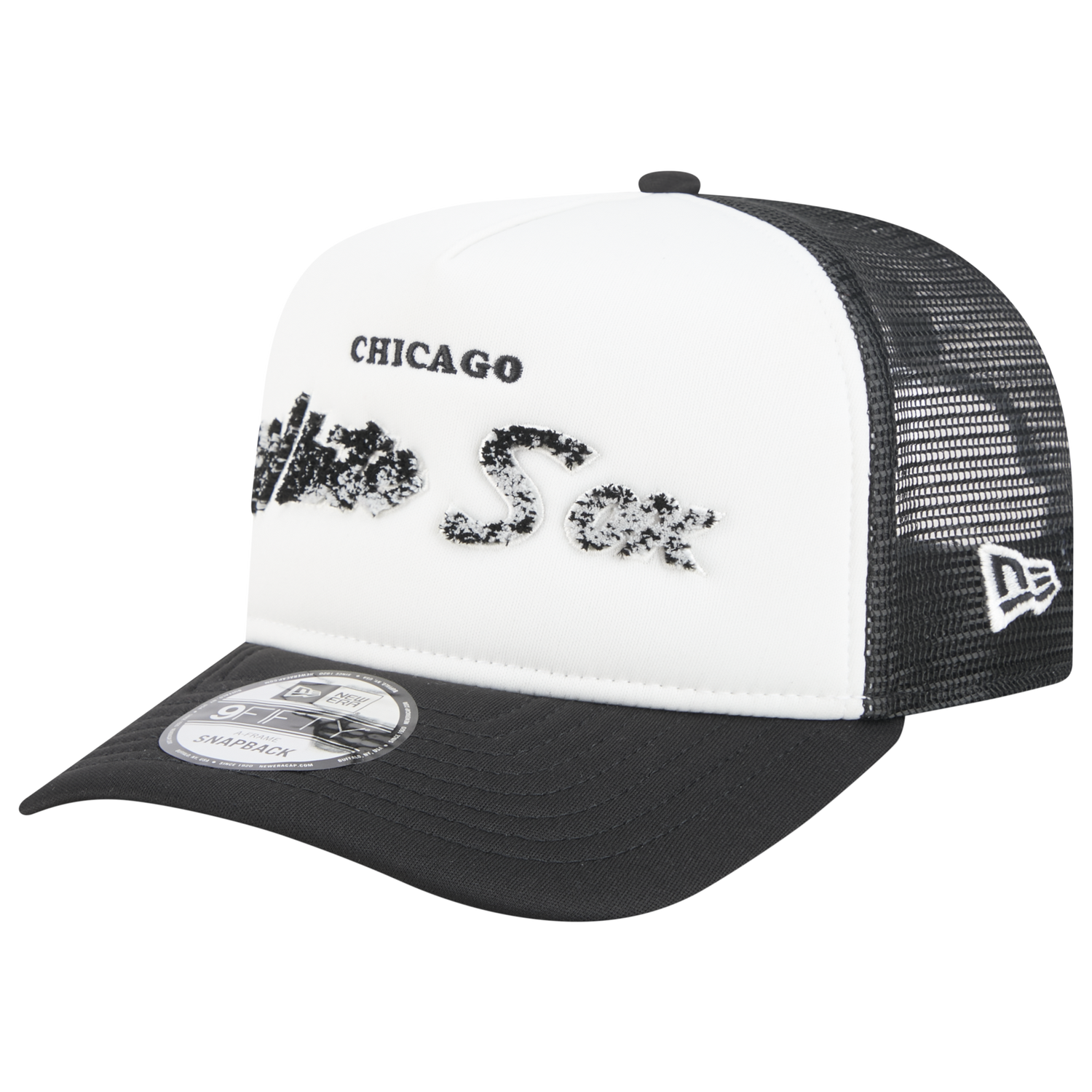 New Era White Sox F1 9FIFTY A-Frame Cap - Men's - Chalk White/Black