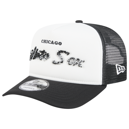 New Era White Sox F1 9FIFTY A-Frame Cap - Men's - Chalk White/Black