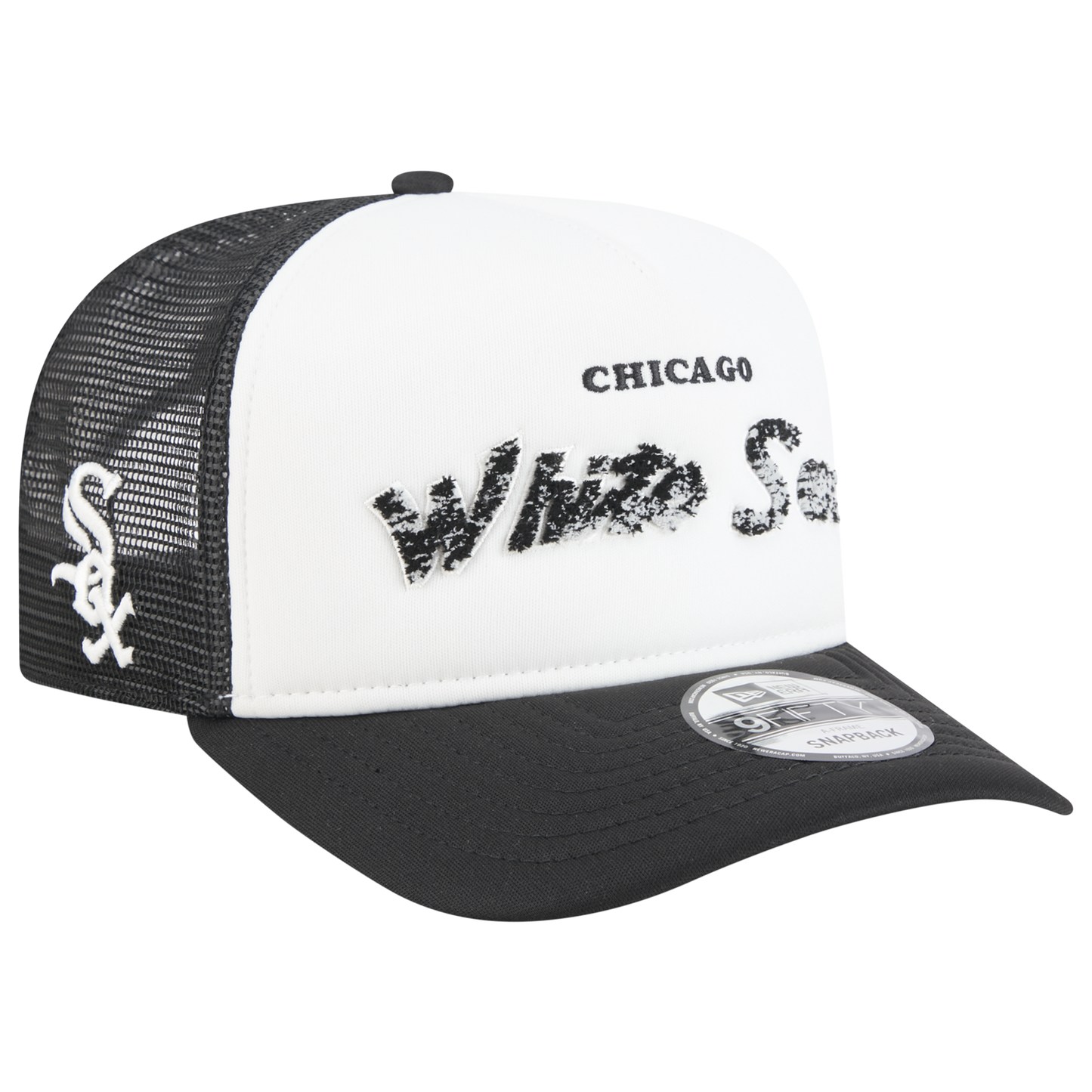 New Era White Sox F1 9FIFTY A-Frame Cap - Men's - Chalk White/Black