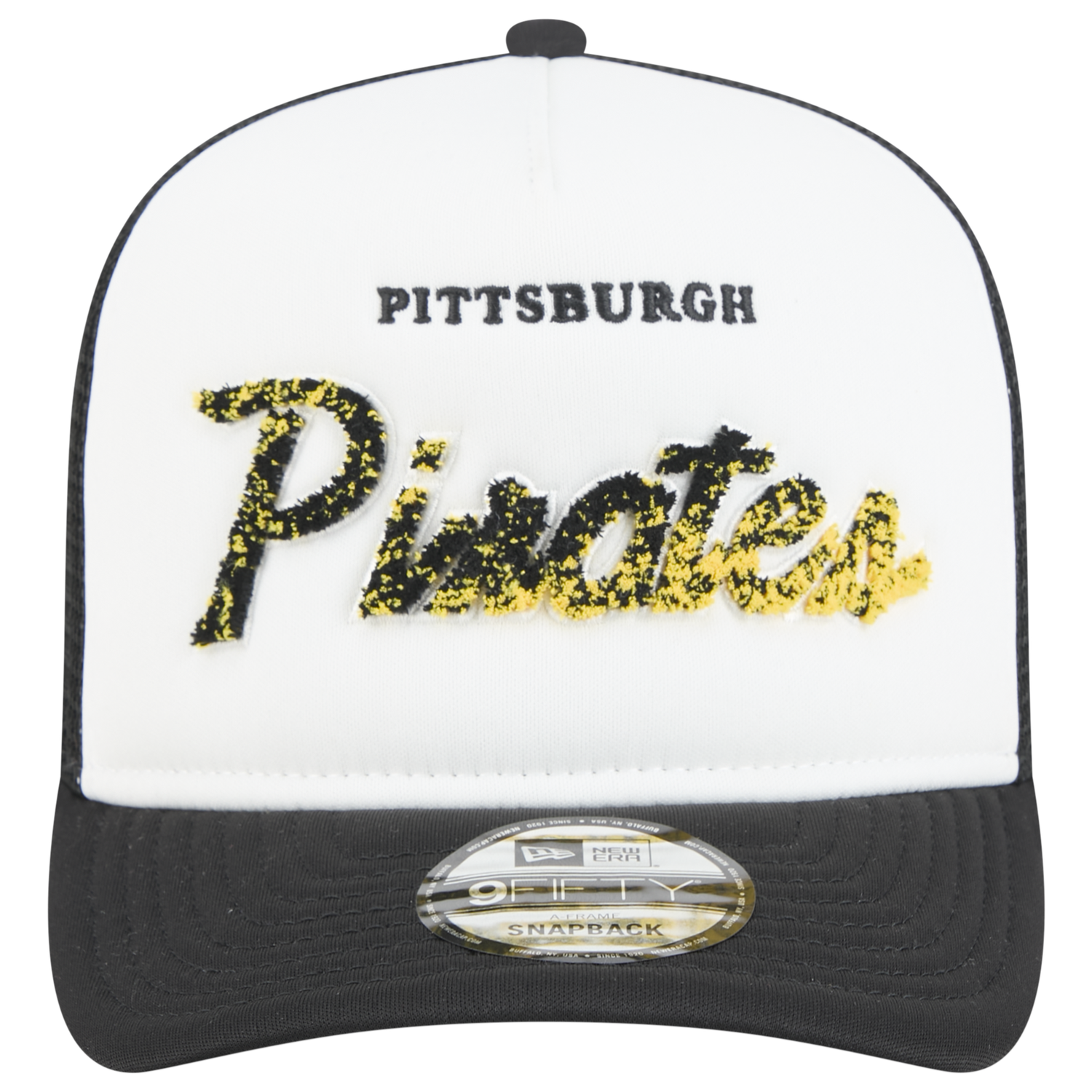 New Era Pirates F1 9FIFTY A-Frame Cap - Men's - Black/Chalk White