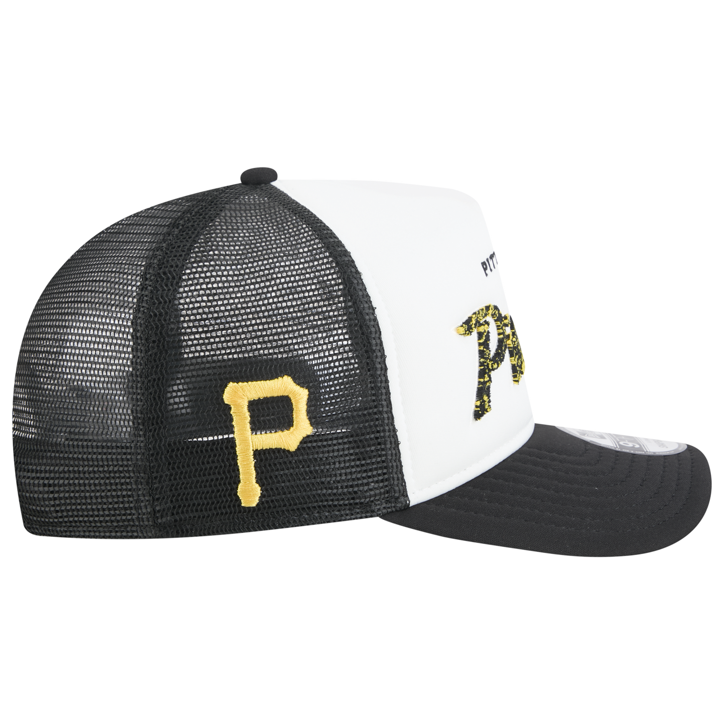 New Era Pirates F1 9FIFTY A-Frame Cap - Men's - Black/Chalk White