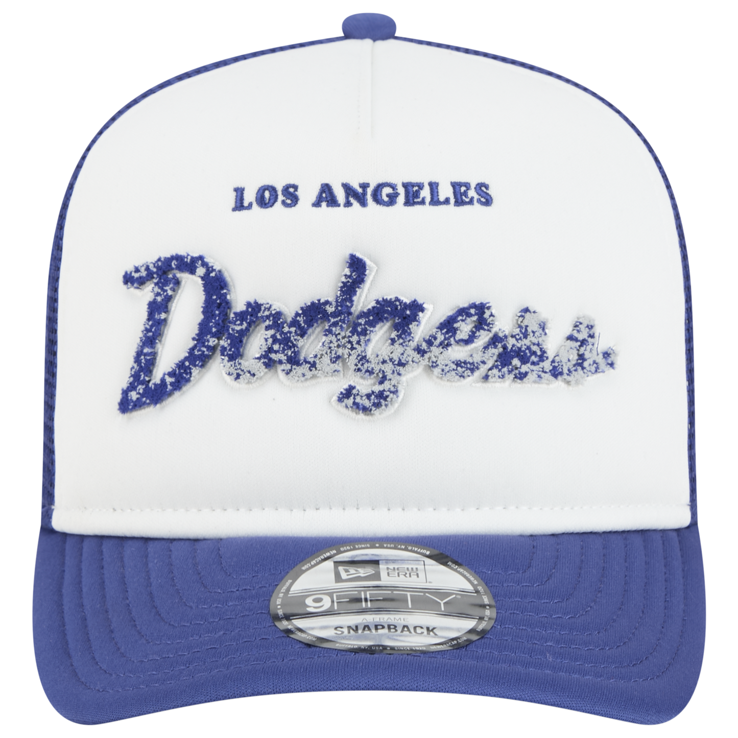 New Era Dodgers F1 9FIFTY A-Frame Cap - Men's - Chalk White/Blue (60915257)