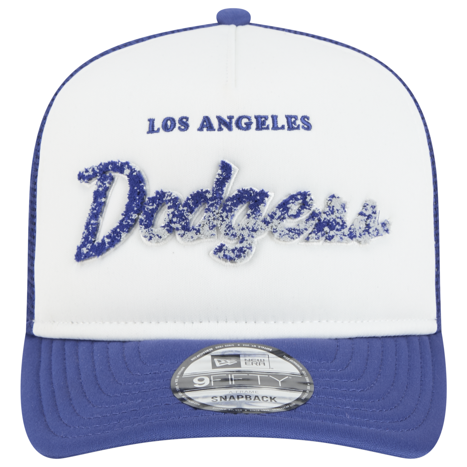 New Era Dodgers F1 9FIFTY A-Frame Cap - Men's - Chalk White/Blue (60915257)