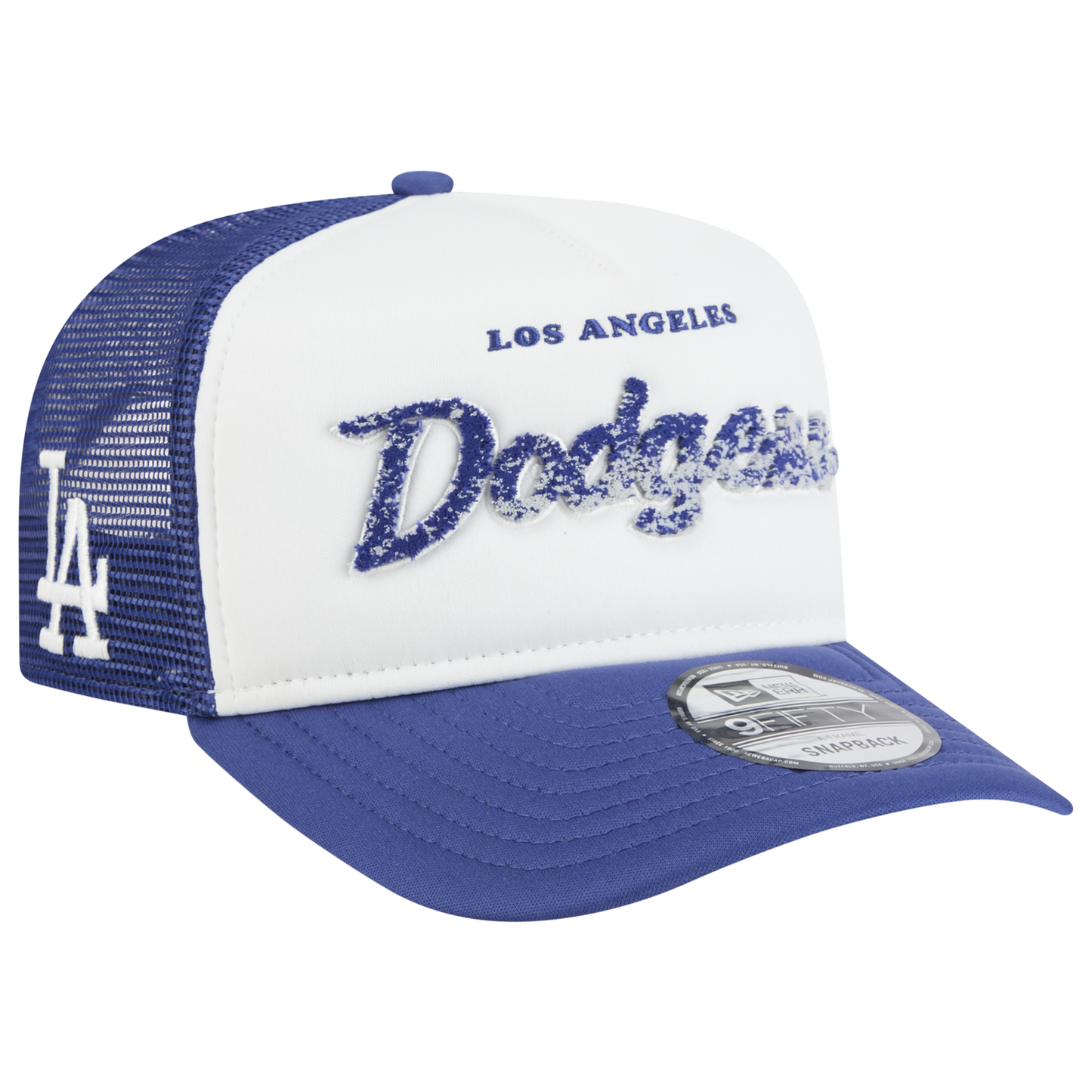 New Era Dodgers F1 9FIFTY A-Frame Cap - Men's - Chalk White/Blue (60915257)