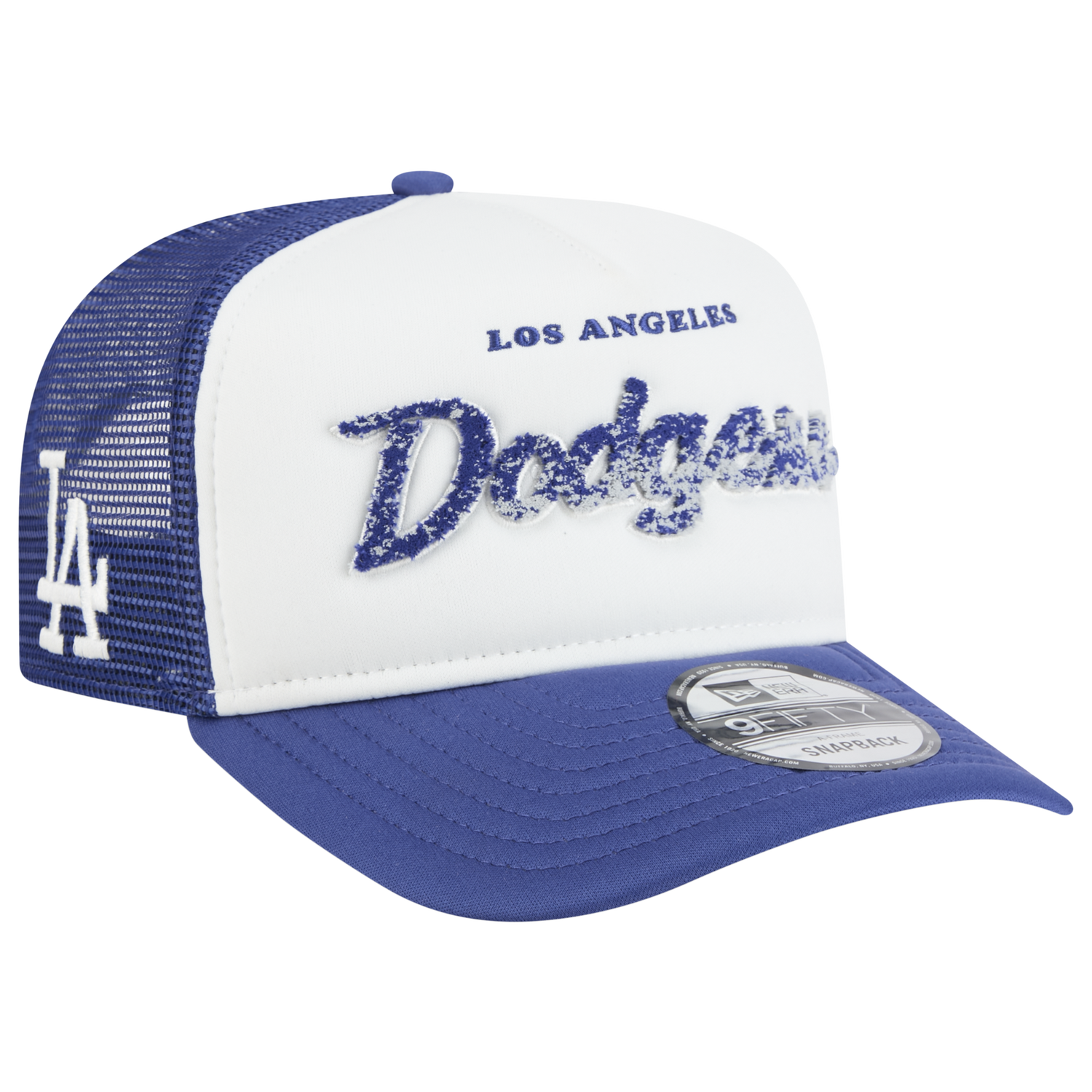 New Era Dodgers F1 9FIFTY A-Frame Cap - Men's - Chalk White/Blue (60915257)