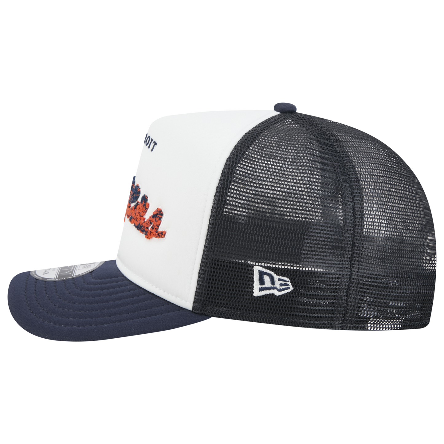 New Era Tigers F1 9FIFTY A-Frame Cap - Men's - Chalk White/Navy