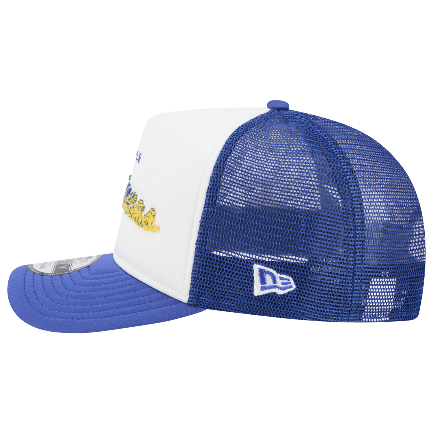 New Era Marlins F1 9FIFTY A-Frame Cap - Men's - Chalk White/Blue