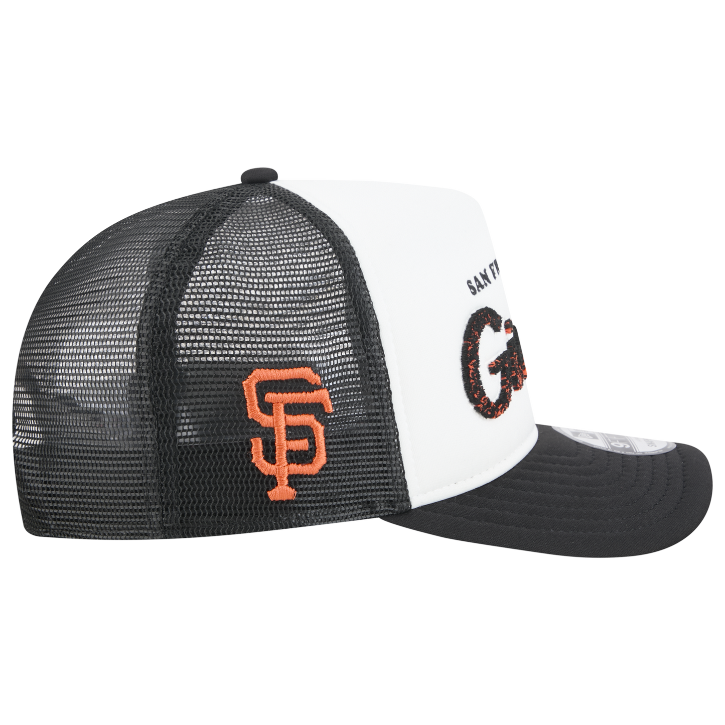 New Era Giants F1 9FIFTY A-Frame Cap - Men's - Chalk White/Black