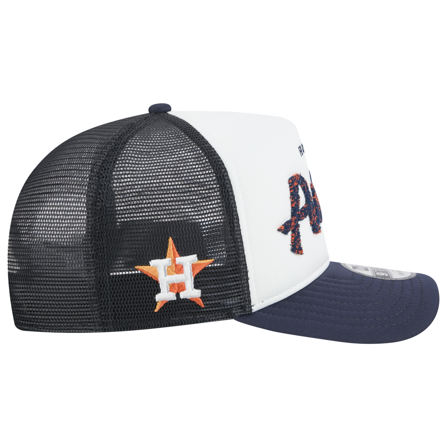 New Era Astros F1 9FIFTY A-Frame Cap - Men's - Chalk White/Navy