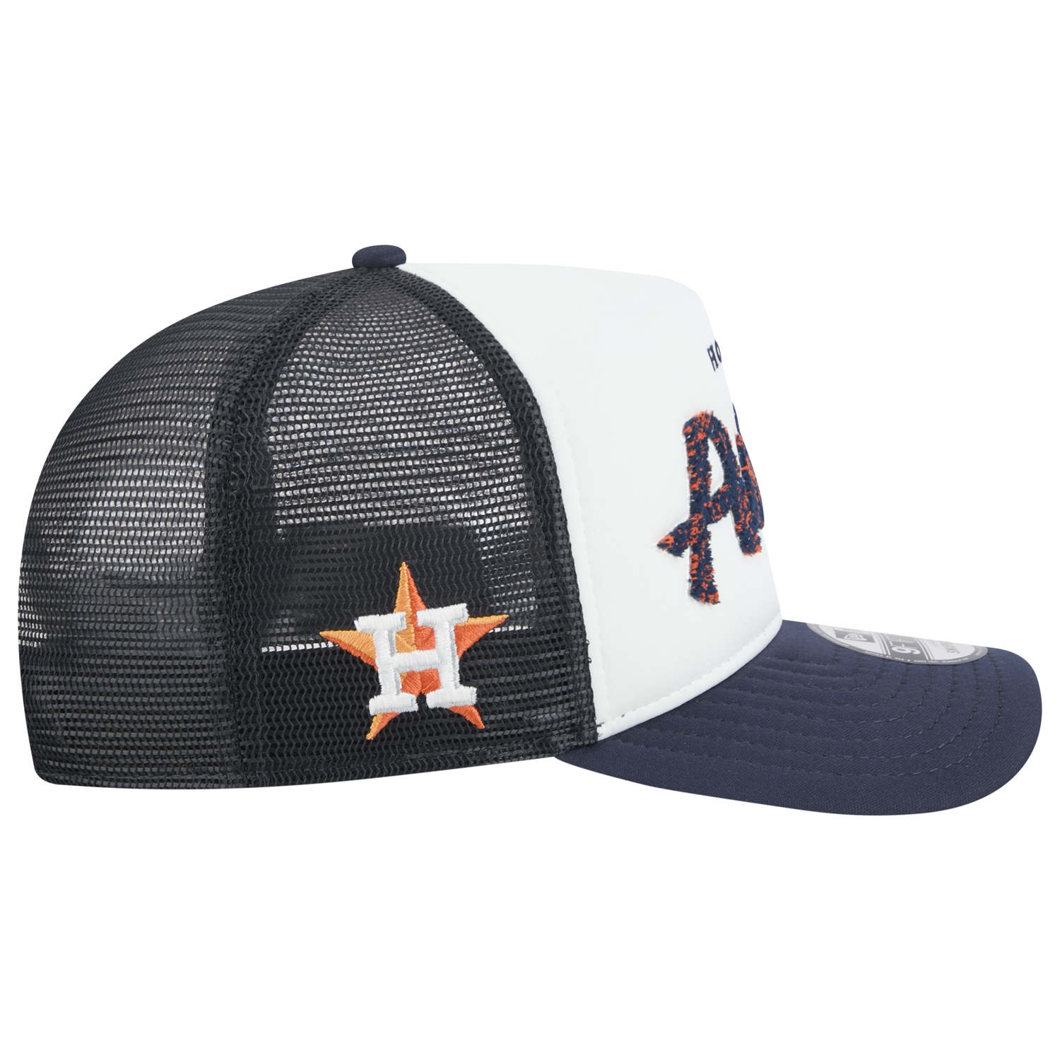 New Era Astros F1 9FIFTY A-Frame Cap - Men's - Chalk White/Navy