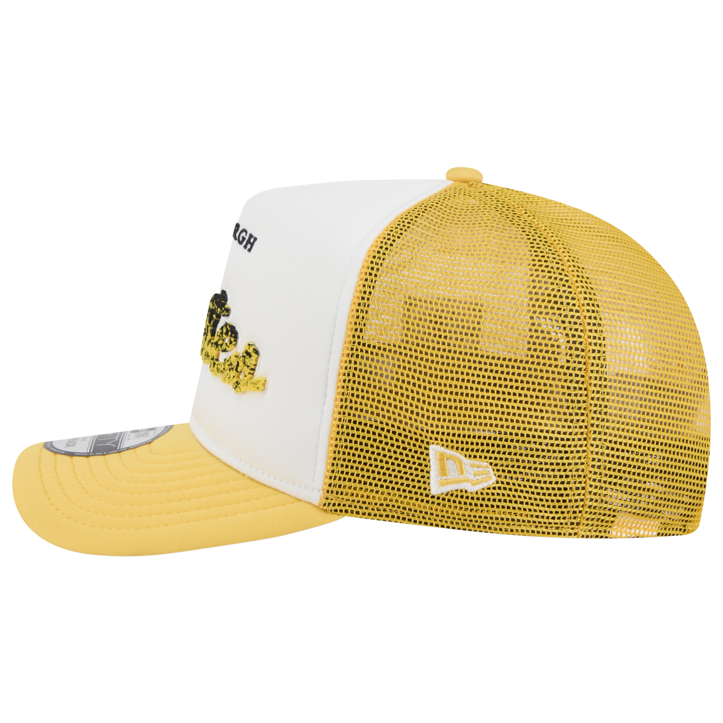 New Era Pirates F1 9FIFTY A-Frame Cap - Men's - Yellow/Chalk White