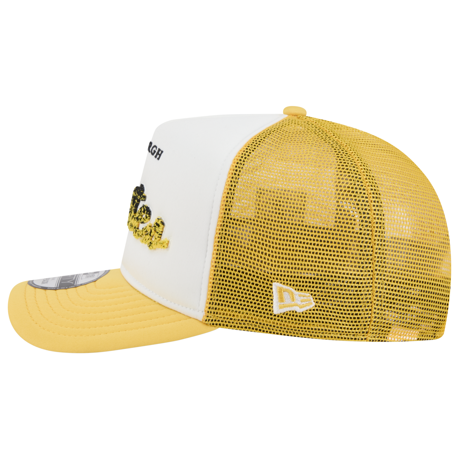 New Era Pirates F1 9FIFTY A-Frame Cap - Men's - Yellow/Chalk White