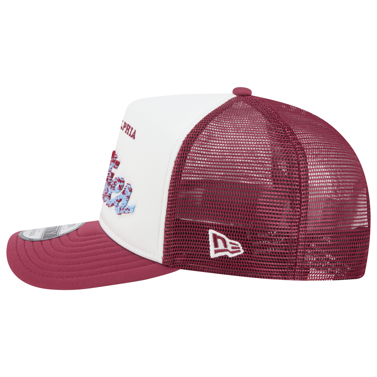 New Era Phillies F1 9FIFTY A-Frame Cap - Men's - Chalk White/Red
