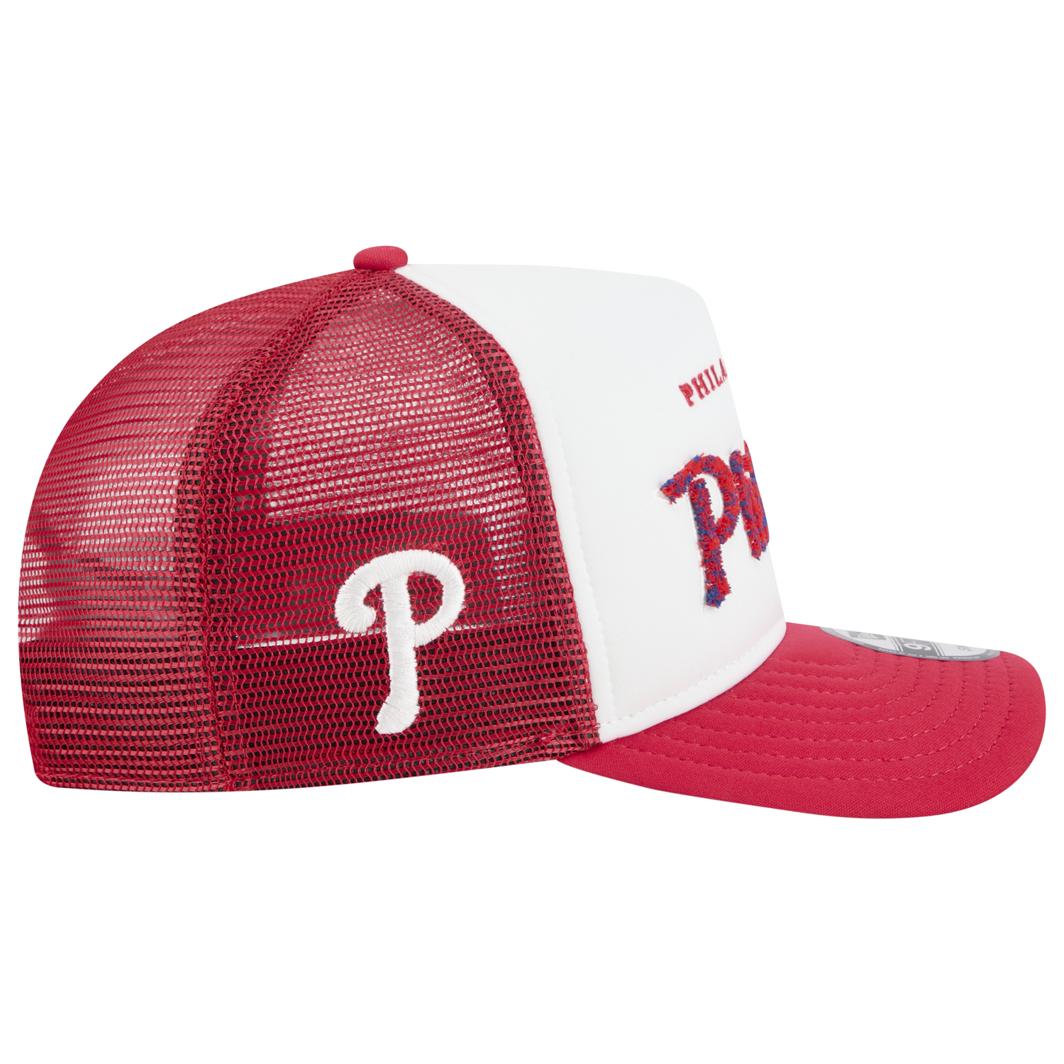 New Era Phillies F1 9FIFTY A-Frame Cap - Men's - Chalk White/Red (60915601)