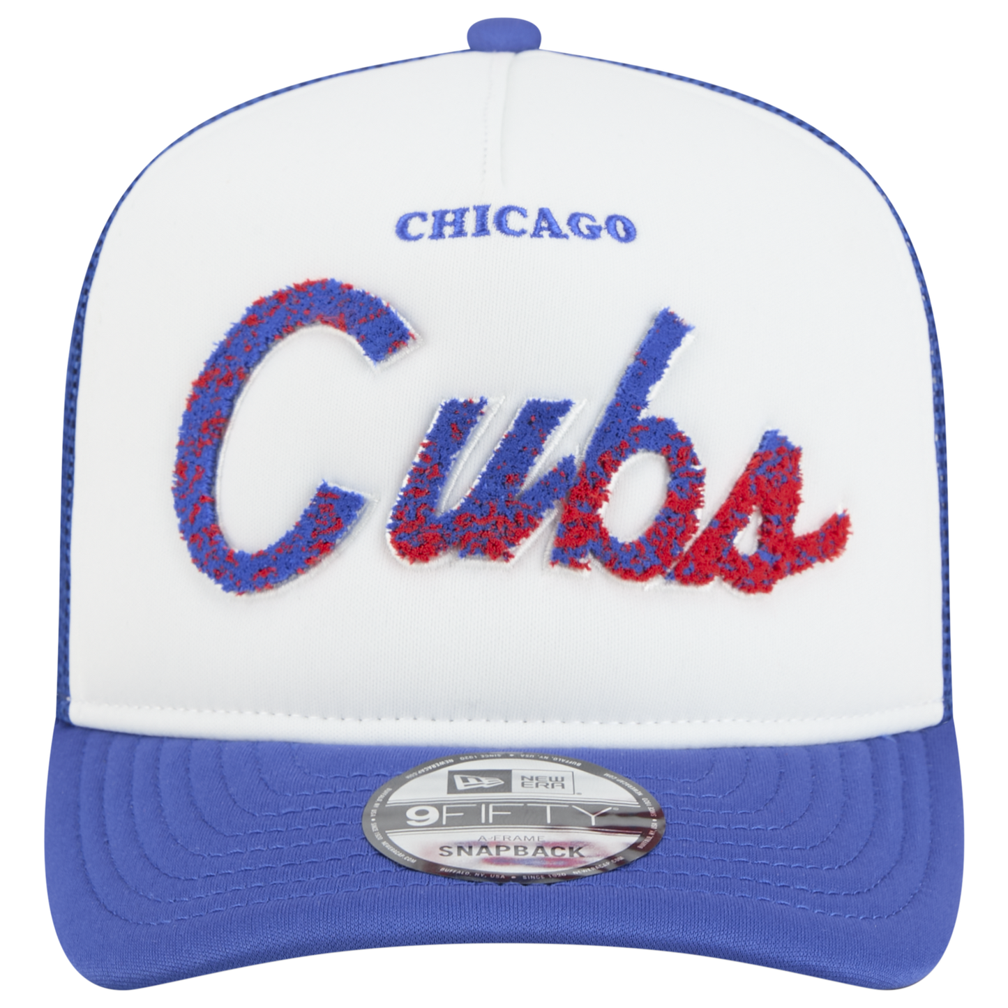 New Era Cubs F1 9FIFTY A-Frame Cap - Men's - Blue/Chalk White