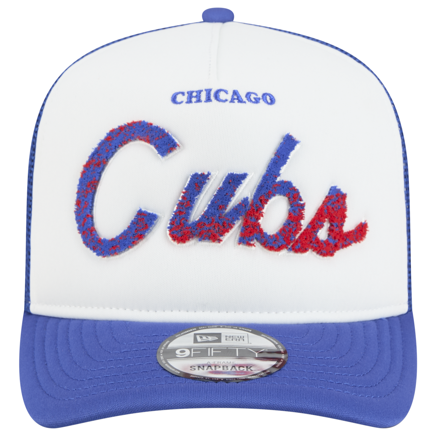 New Era Cubs F1 9FIFTY A-Frame Cap - Men's - Blue/Chalk White