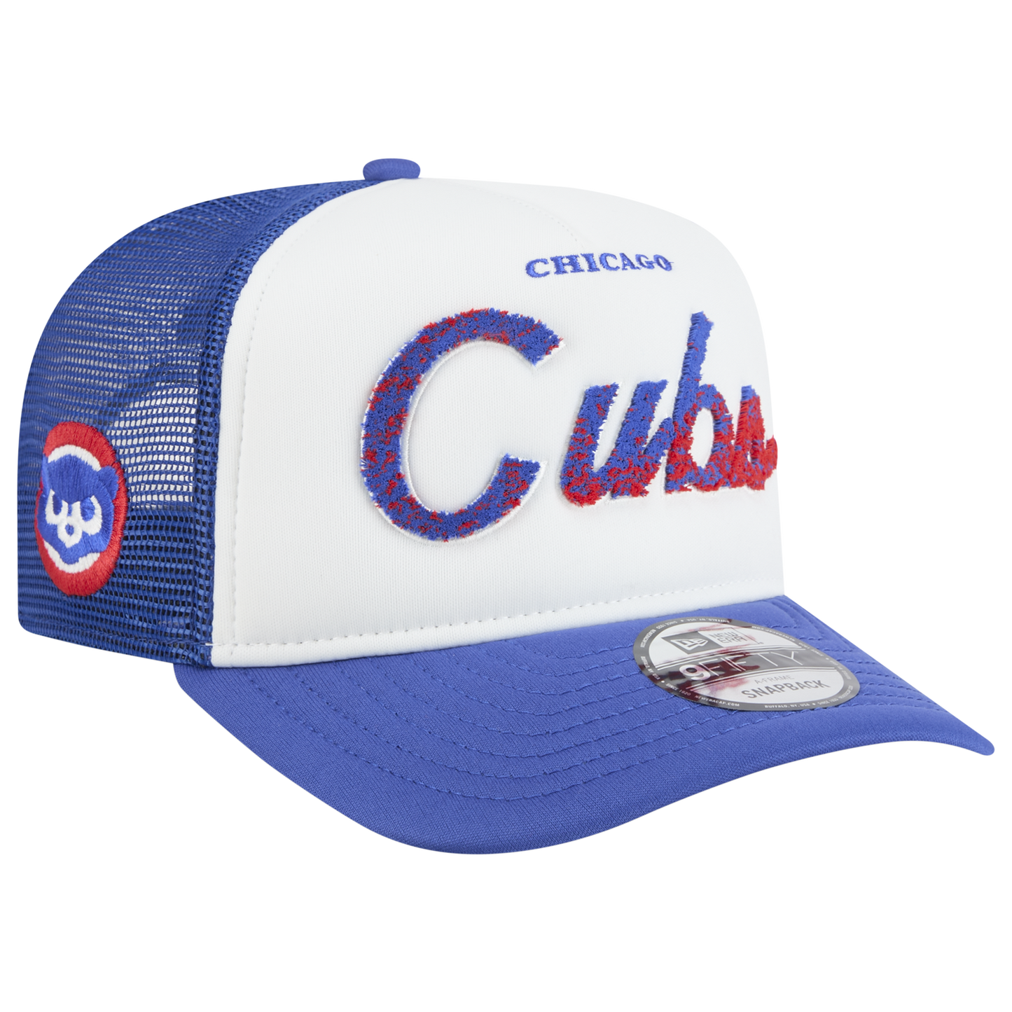 New Era Cubs F1 9FIFTY A-Frame Cap - Men's - Blue/Chalk White
