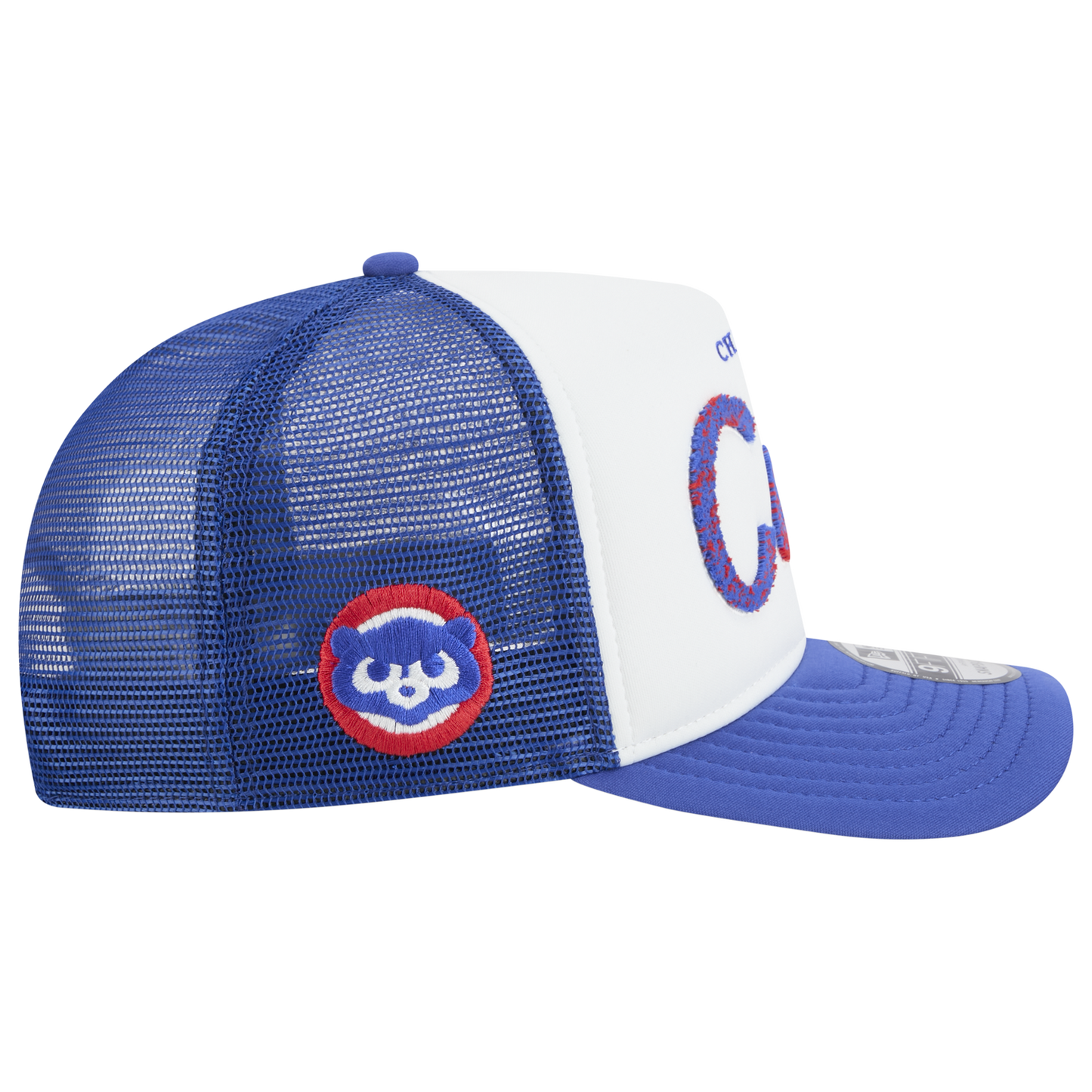 New Era Cubs F1 9FIFTY A-Frame Cap - Men's - Blue/Chalk White