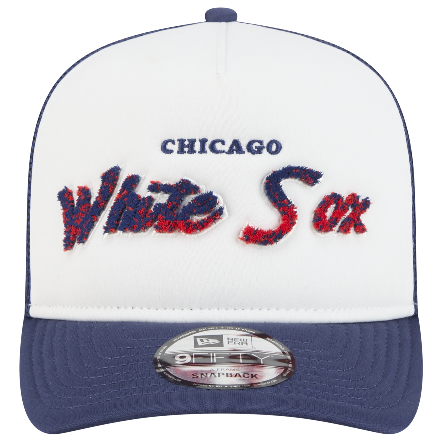 New Era White Sox F1 9FIFTY A-Frame Cap - Men's - Chalk White/Blue