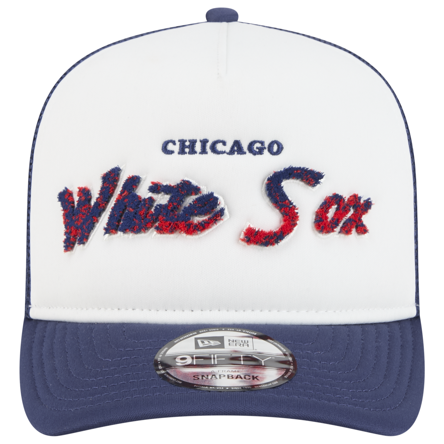 New Era White Sox F1 9FIFTY A-Frame Cap - Men's - Chalk White/Blue
