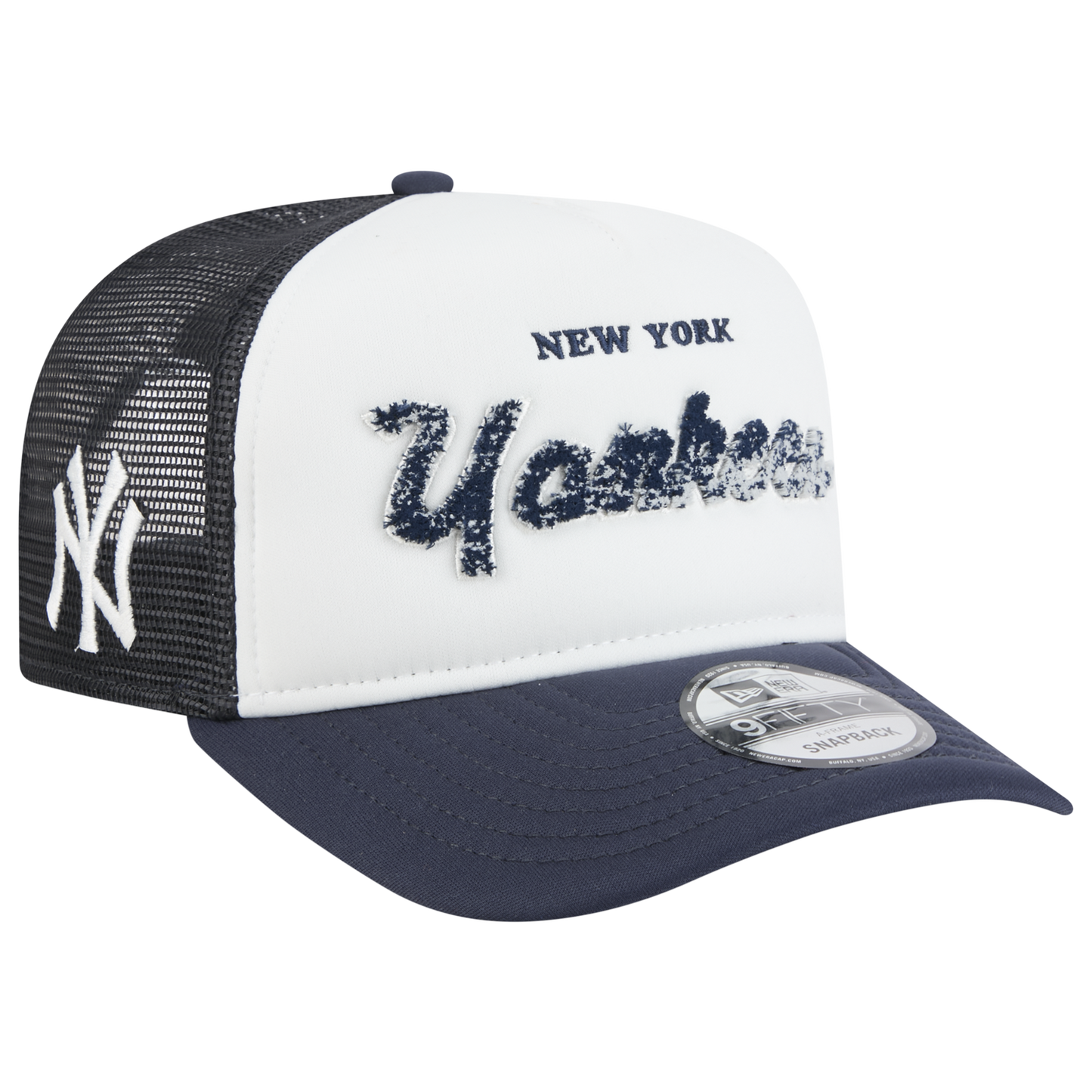 New Era Yankees F1 9FIFTY A-Frame Cap - Men's - Navy/Chalk White