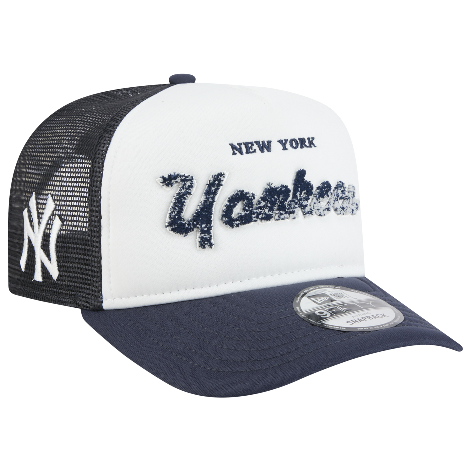 New Era Yankees F1 9FIFTY A-Frame Cap - Men's - Navy/Chalk White