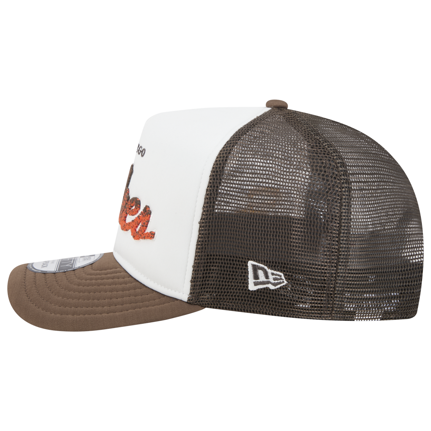 New Era Padres F1 9FIFTY A-Frame Cap - Men's - Chalk White/Brown