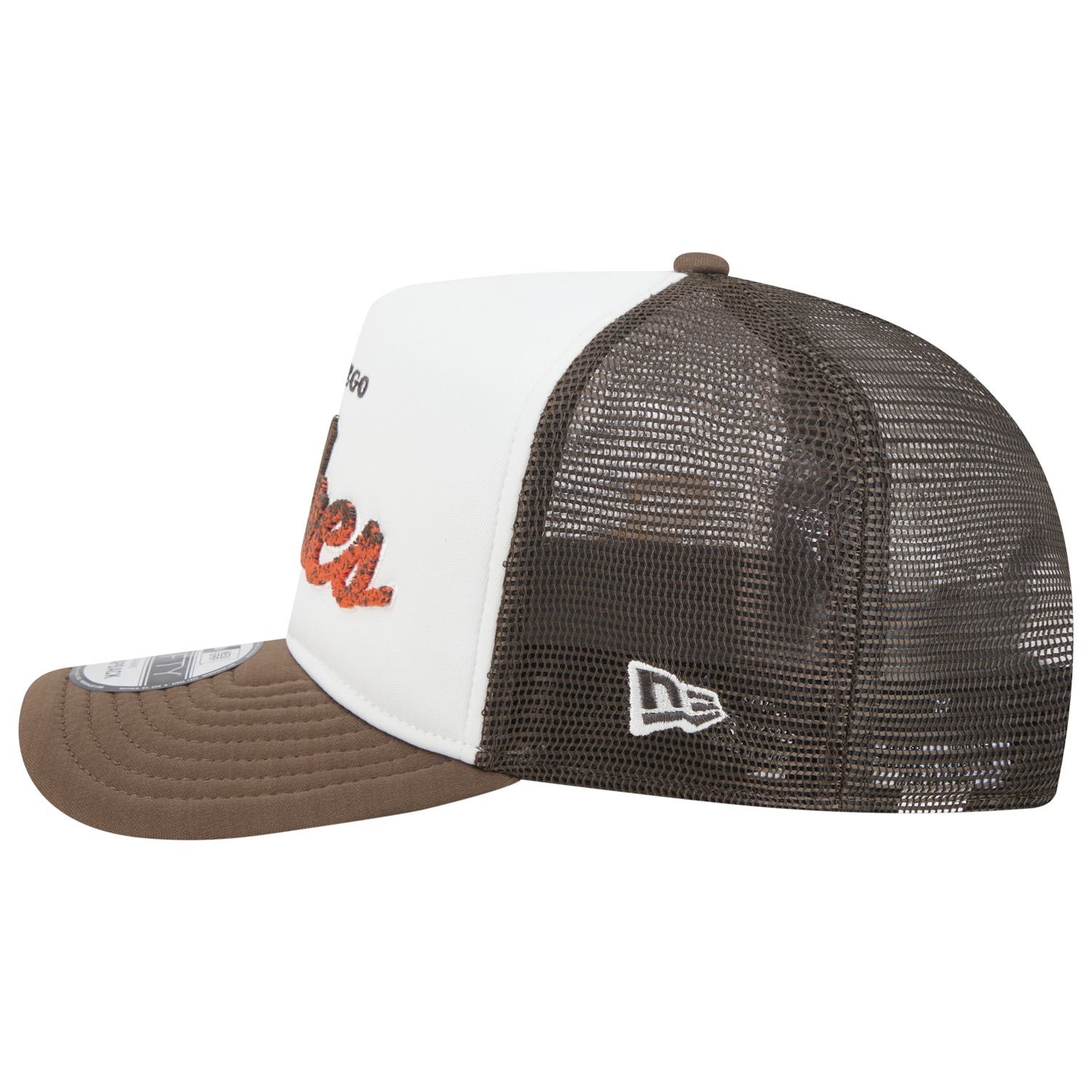 New Era Padres F1 9FIFTY A-Frame Cap - Men's - Chalk White/Brown
