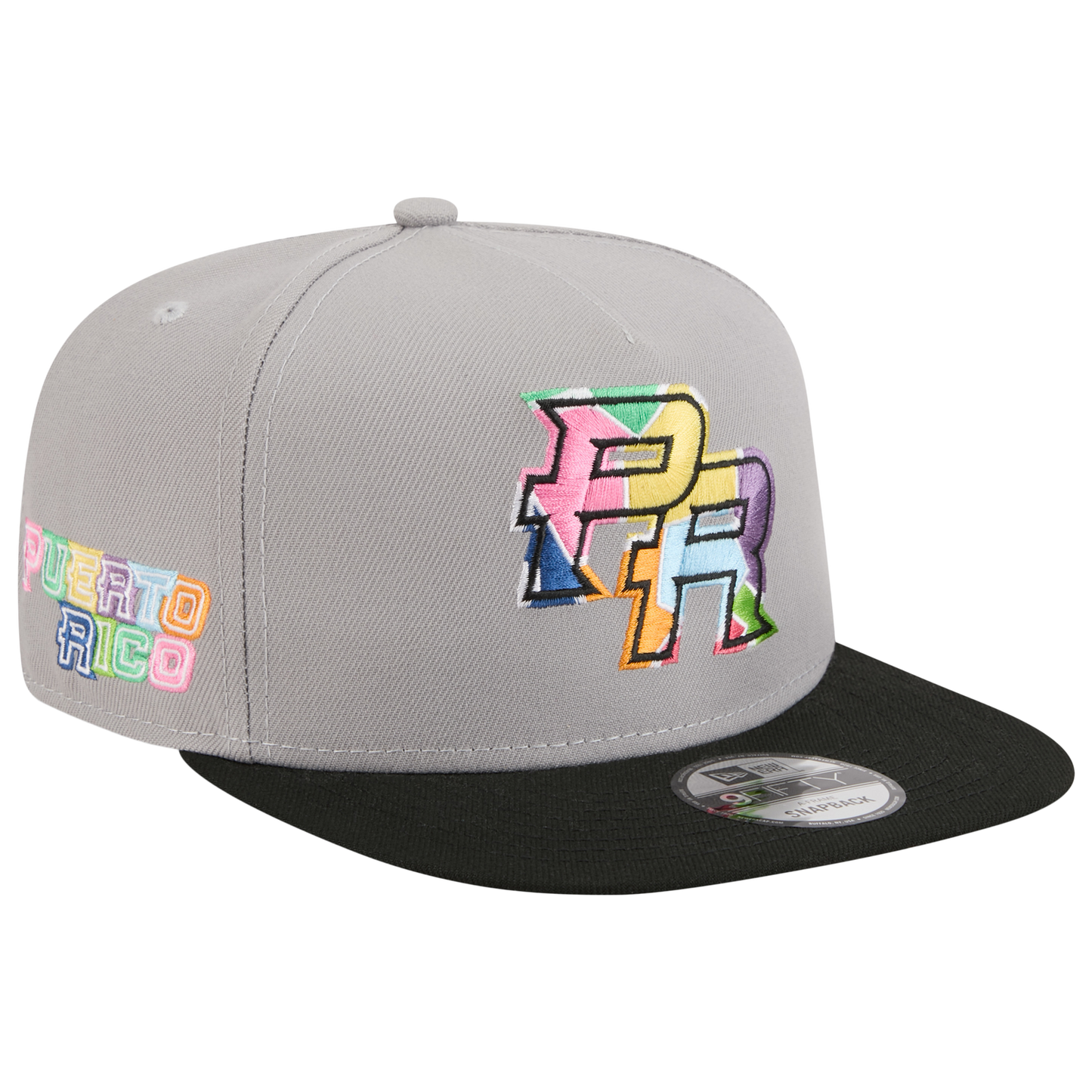 New Era Puerto Rico WBC 950AF 34561 Cap - Men's - Gray/Black