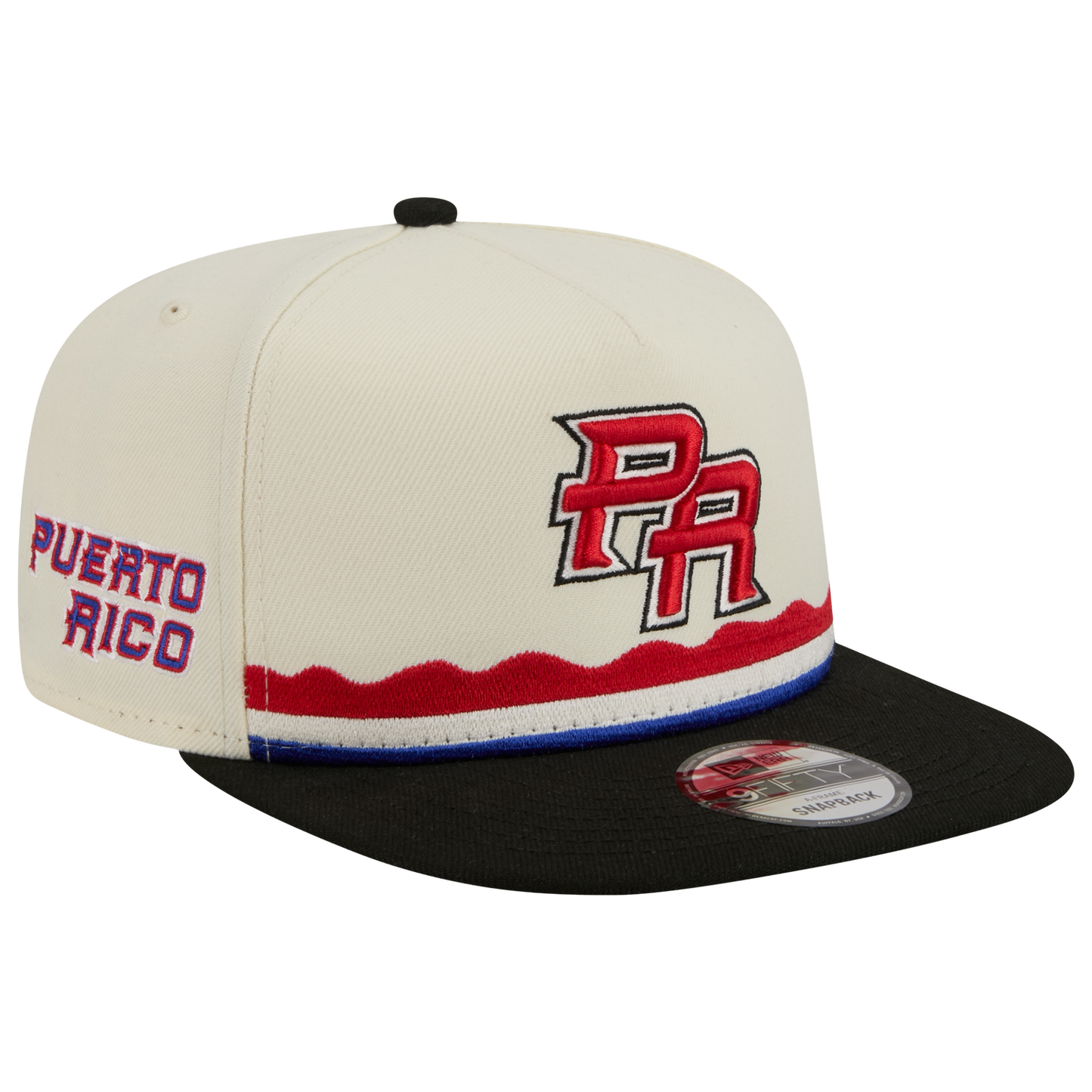 New Era Puerto Rico WBC 950AF 34567 Cap - Men's - Cream/Black