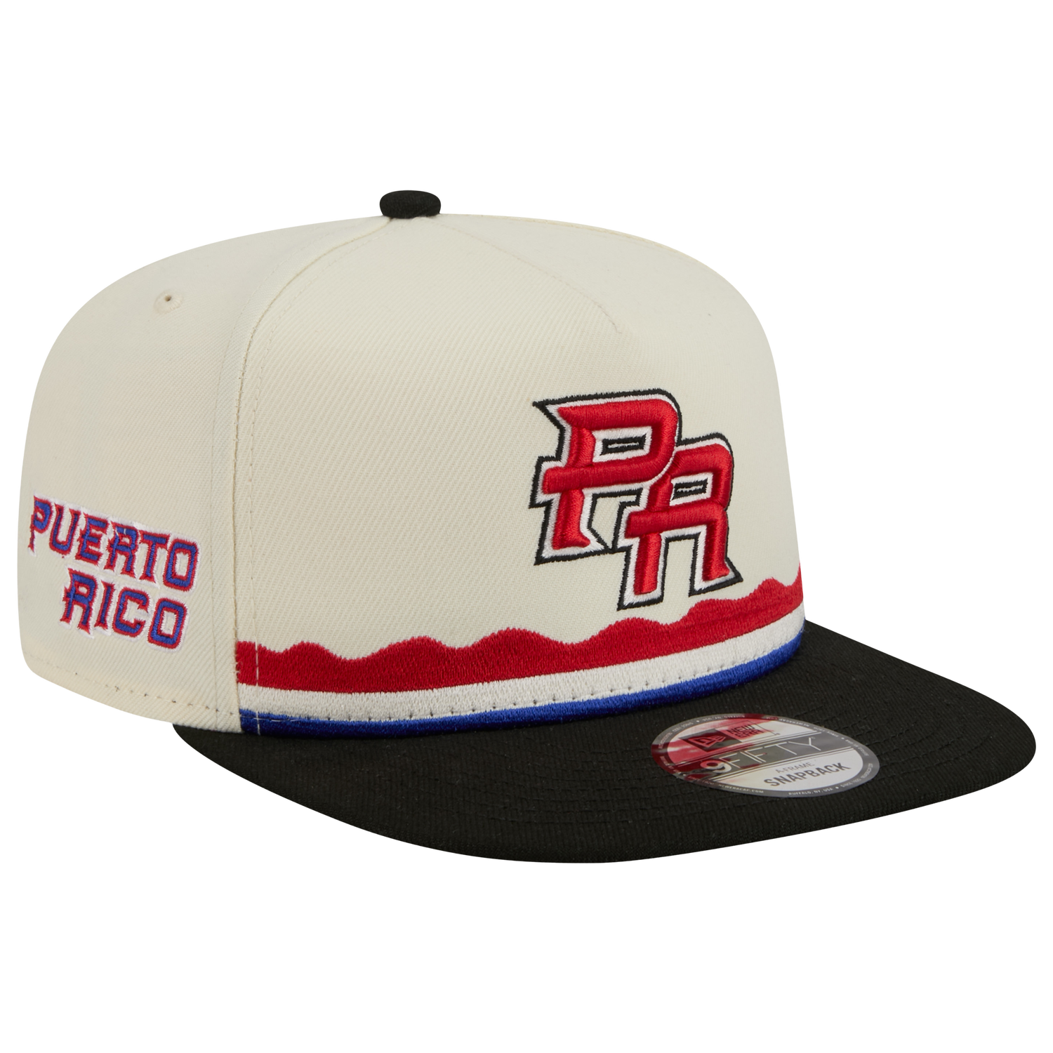 New Era Puerto Rico WBC 950AF 34567 Cap - Men's - Cream/Black