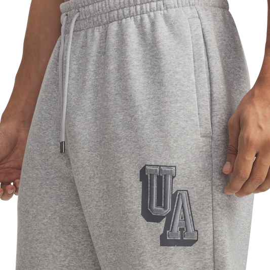 Under Armour Icon Fleece Graphic Joggers - Men's - Mod Gray/Black