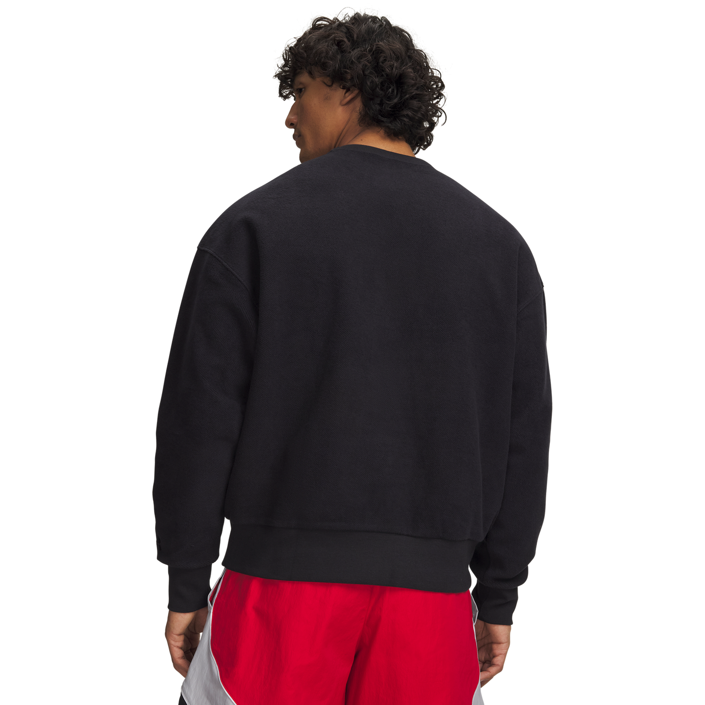 Under Armour Icon Rev Terry Crew - Men's - Black/Black