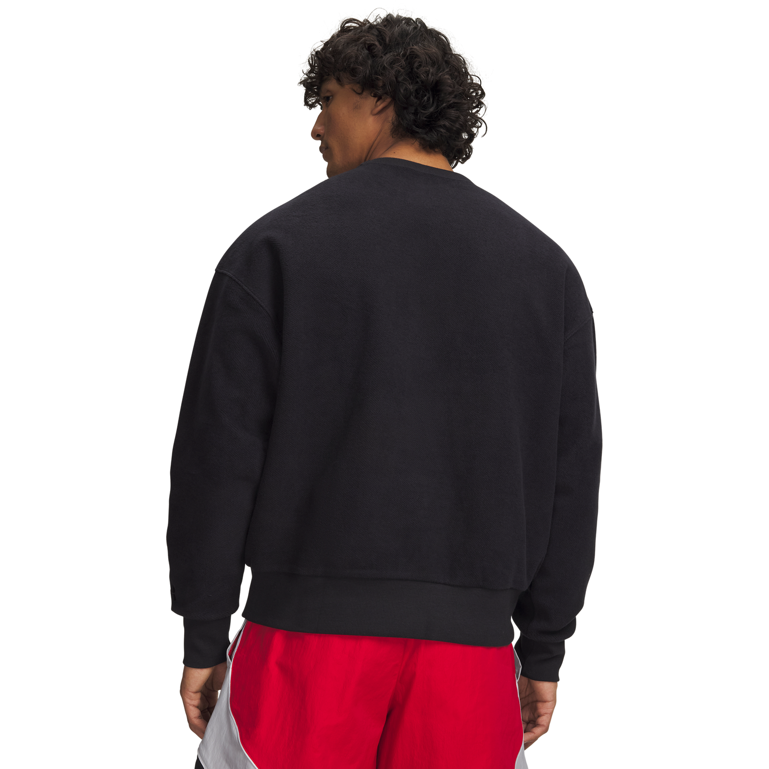 Under Armour Icon Rev Terry Crew - Men's - Black/Black