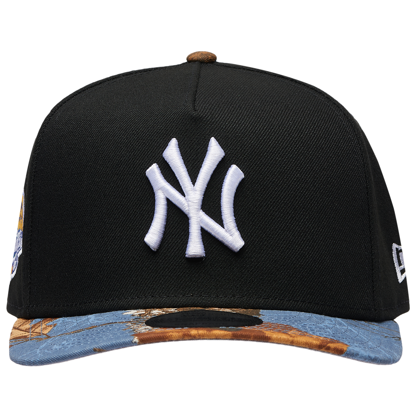 New Era Yankees 950AF RealTree Blue Cap - Men's - Realtree Camo/Black