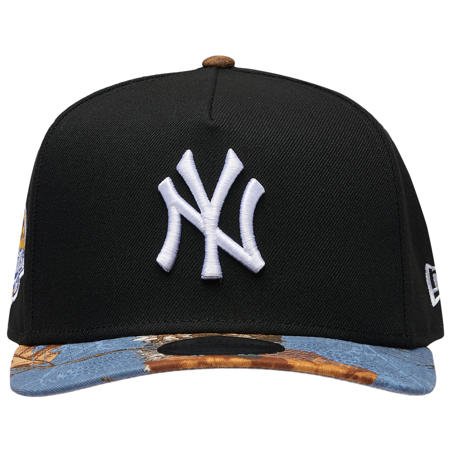New Era Yankees 950AF RealTree Blue Cap - Men's - Realtree Camo/Black