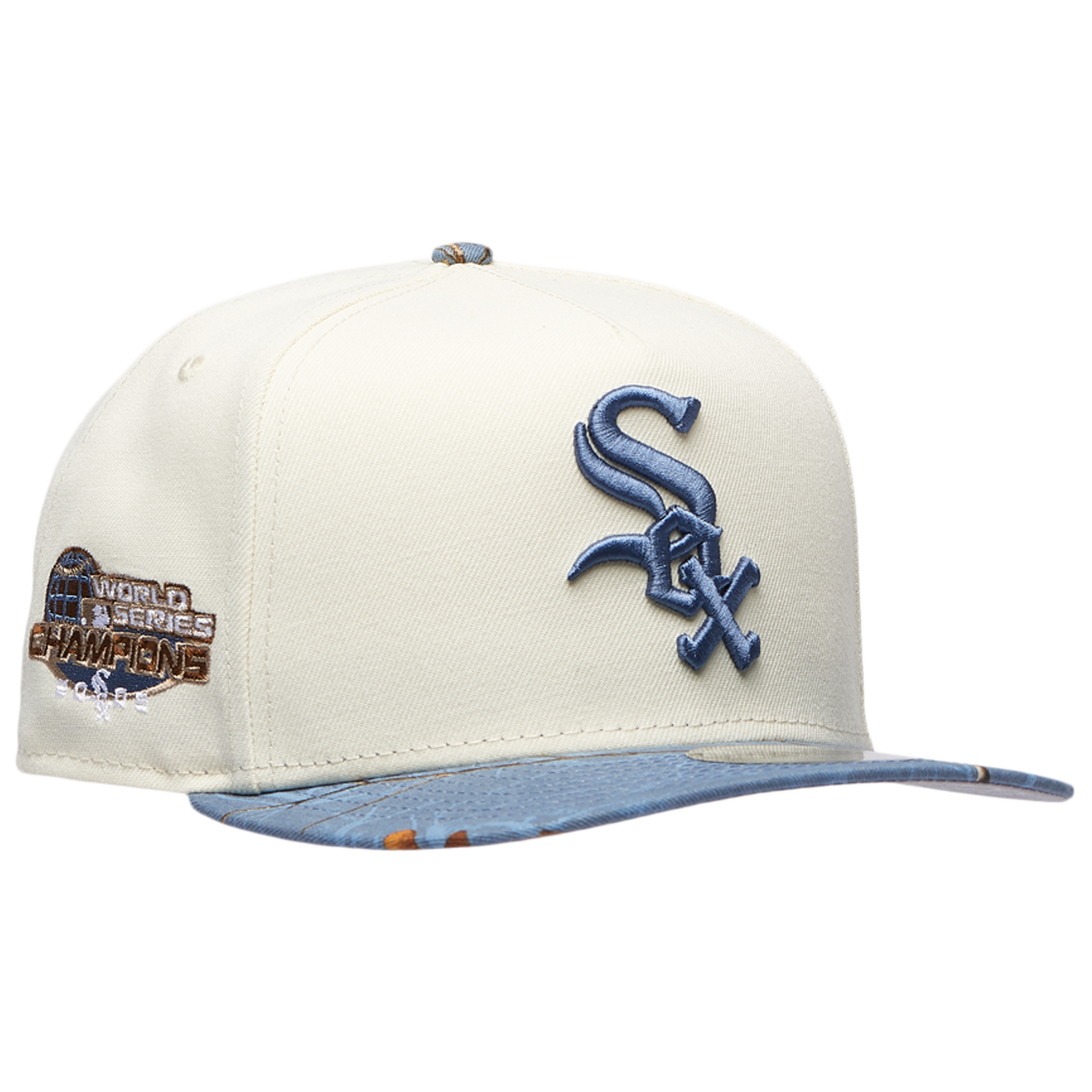 New Era White Sox 950AF RealTree Blue Cap - Men's - Chrome/Realtree Camo