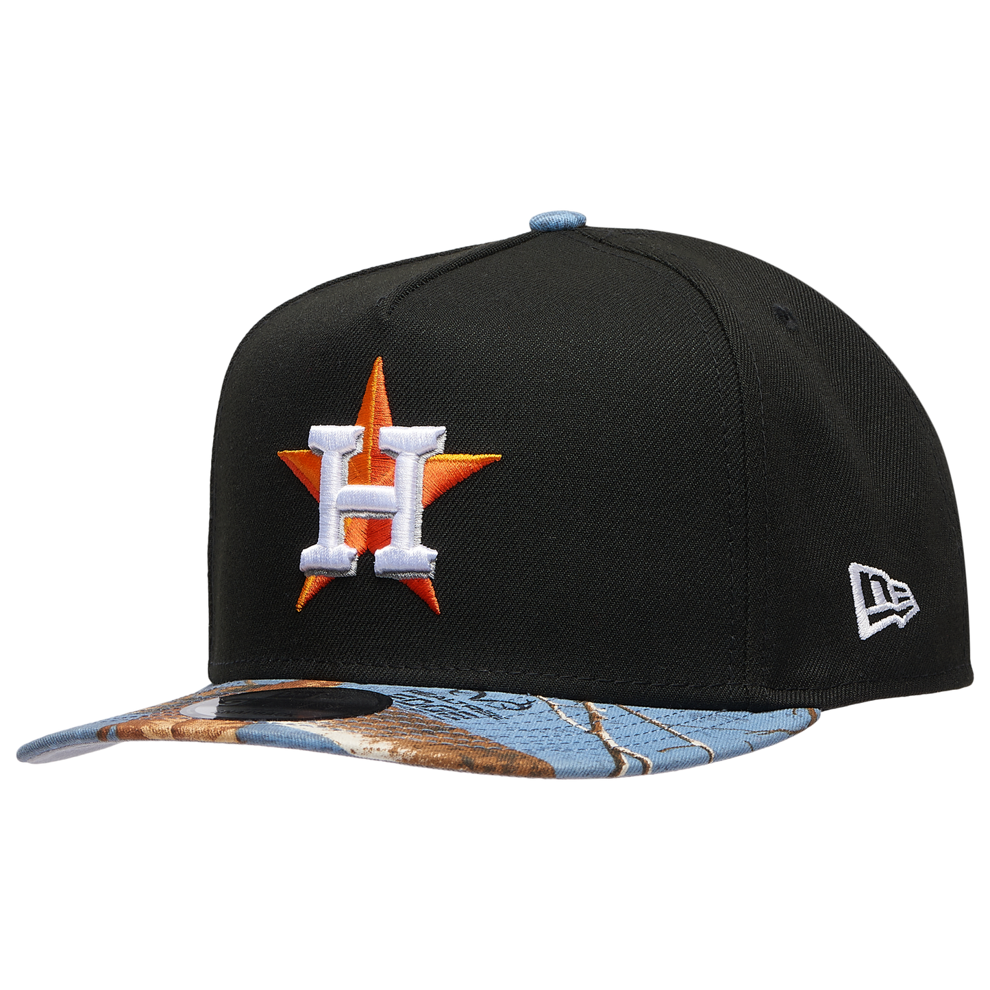 New Era Astros 950AF RealTree Blue Cap - Men's - Black/Realtree Camo
