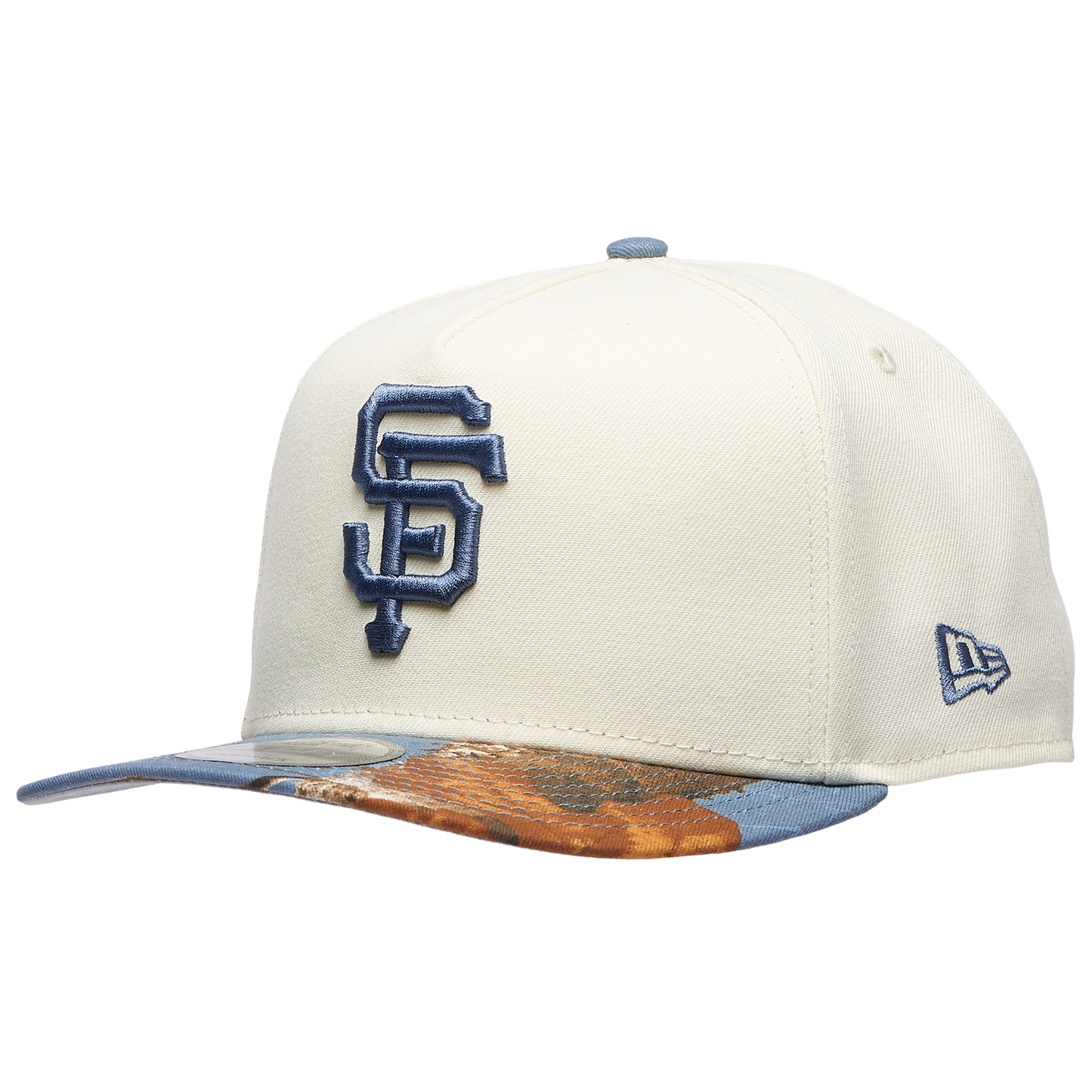 New Era Giants 950AF RealTree Blue Cap - Men's - Chrome/Realtree Camo