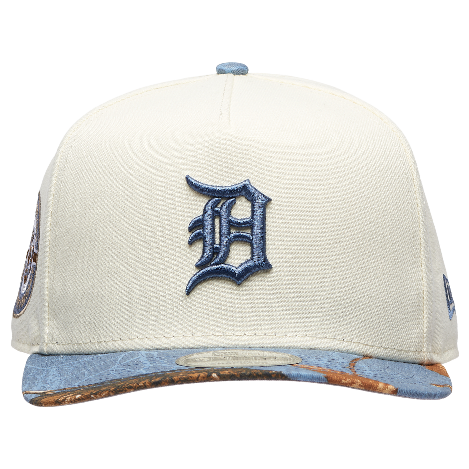 New Era Tigers 950AF RealTree Blue Cap - Men's - Chrome/Realtree Camo