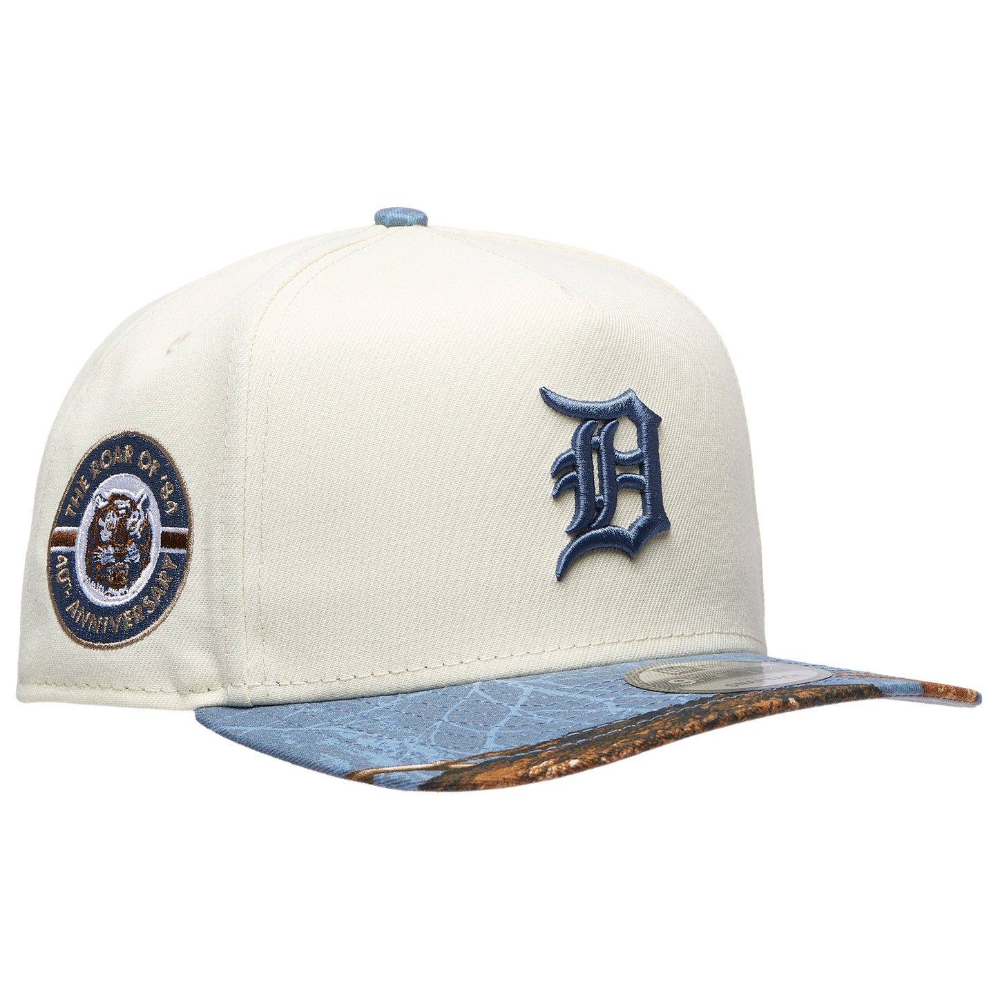 New Era Tigers 950AF RealTree Blue Cap - Men's - Chrome/Realtree Camo