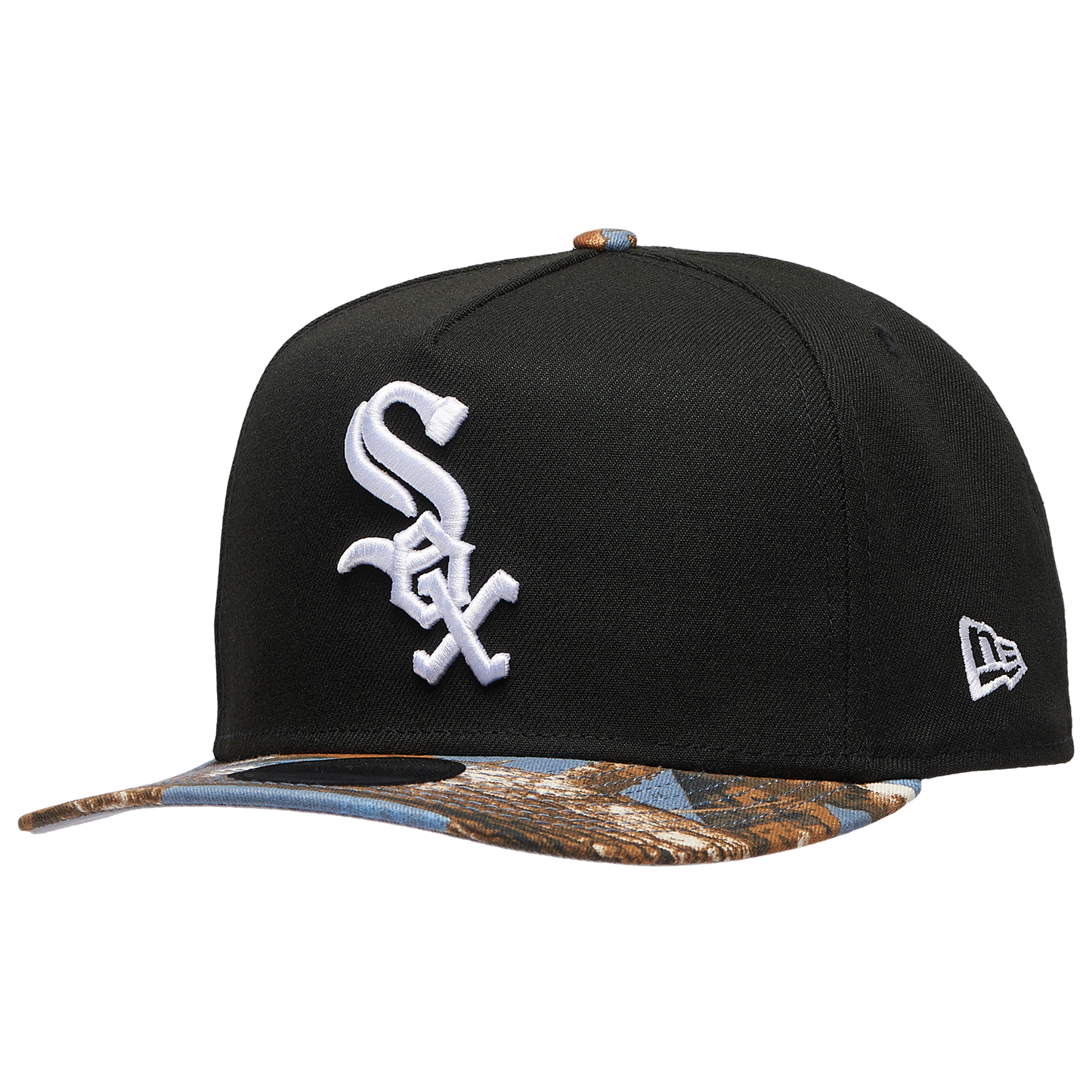 New Era White Sox 950AF RealTree Blue Cap - Men's - Black/Realtree Camo