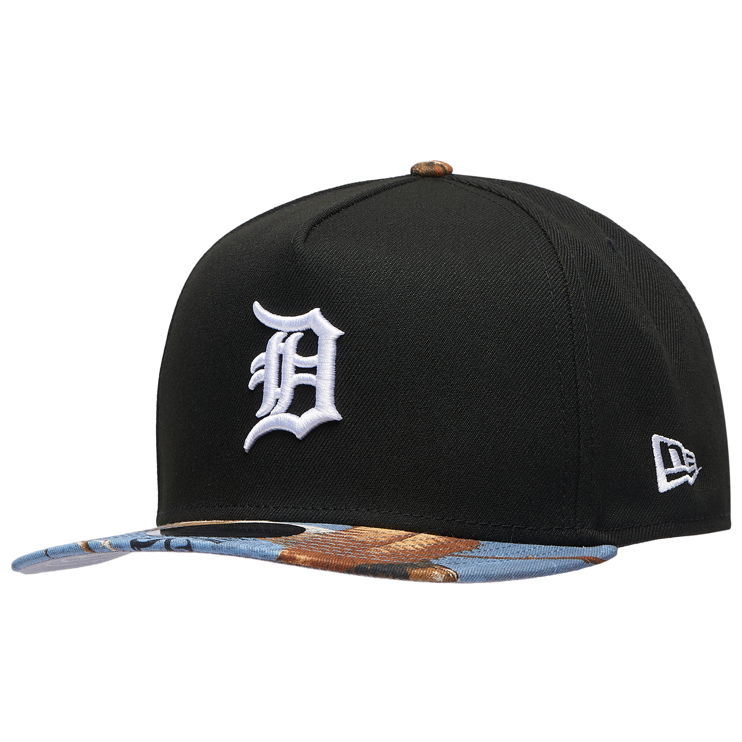 New Era Tigers 950AF RealTree Blue Cap - Men's - Black/Realtree Camo