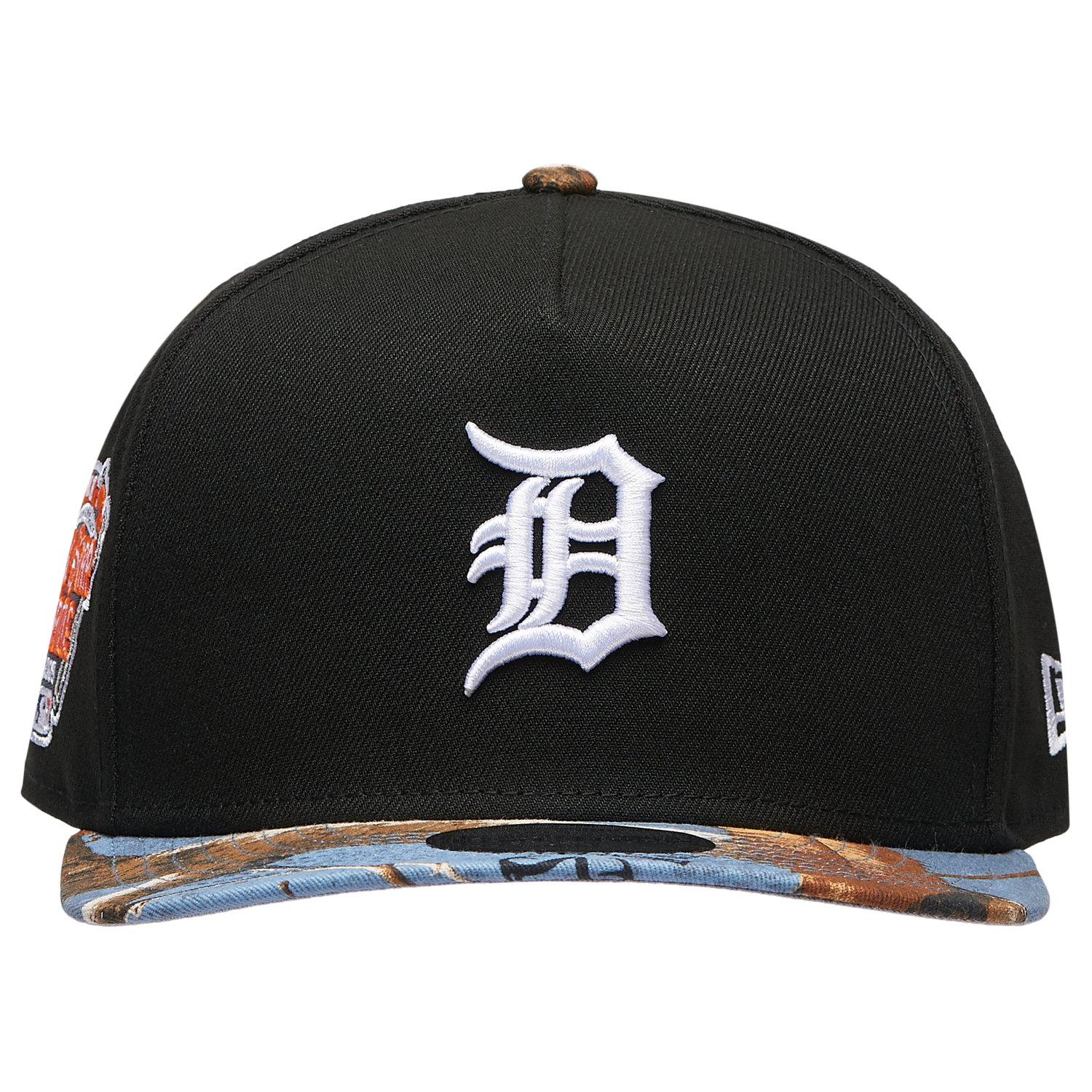 New Era Tigers 950AF RealTree Blue Cap - Men's - Black/Realtree Camo