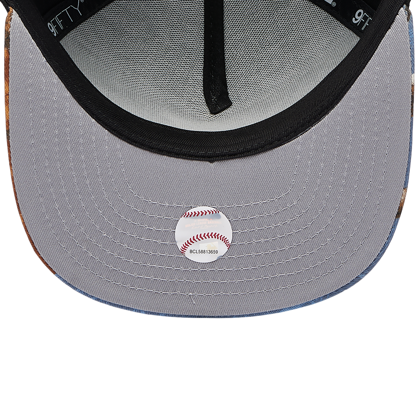 New Era Braves 950AF RealTree Blue Cap - Men's - Black/Realtree Camo