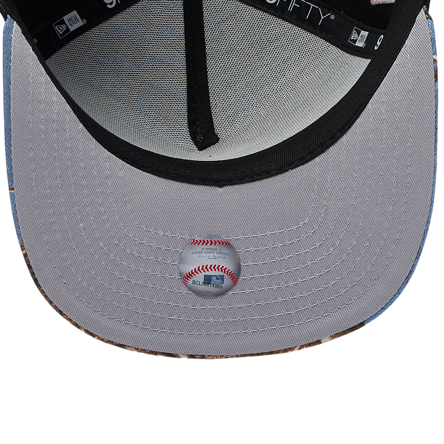 New Era Dodgers 950AF RealTree Blue Cap - Men's - Black/Realtree Camo